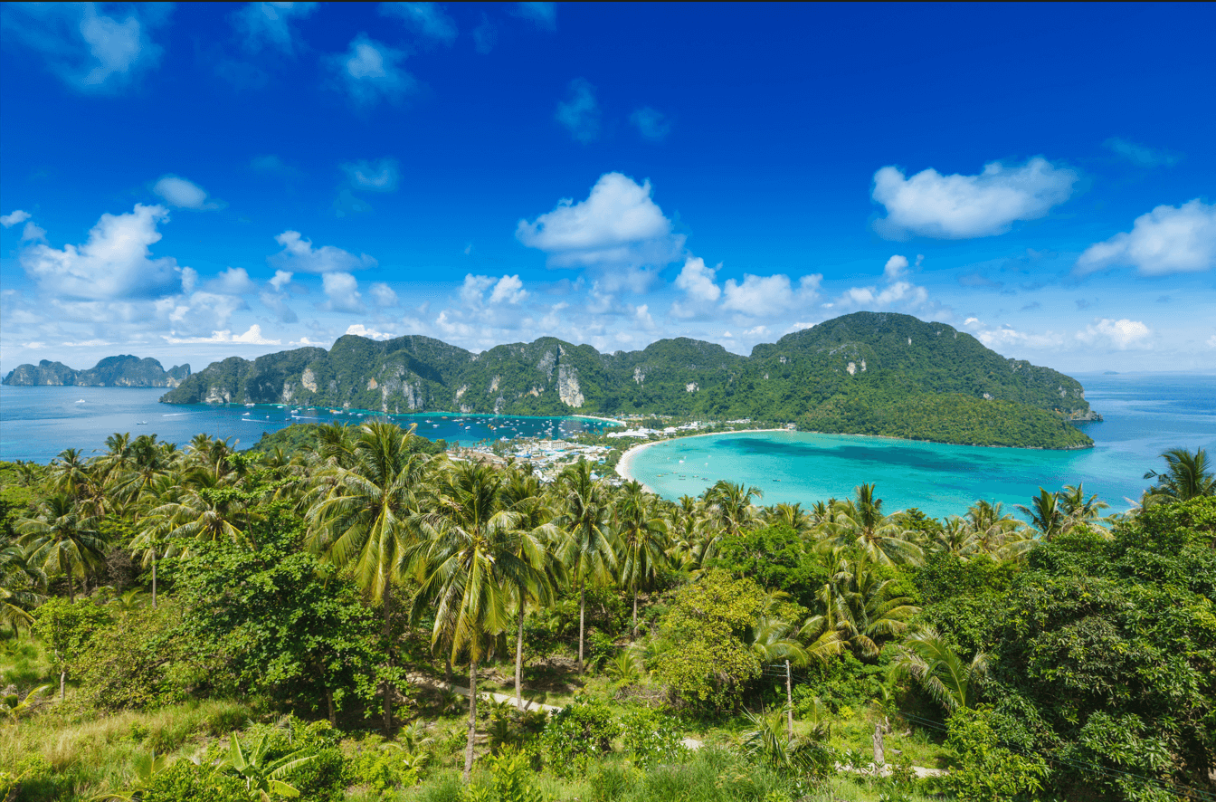 Phi Phi Viewpoint — The Classic Panorama - One of the 6 Most Instagrammable Spots in Phi Phi Islands - phuket sail tours