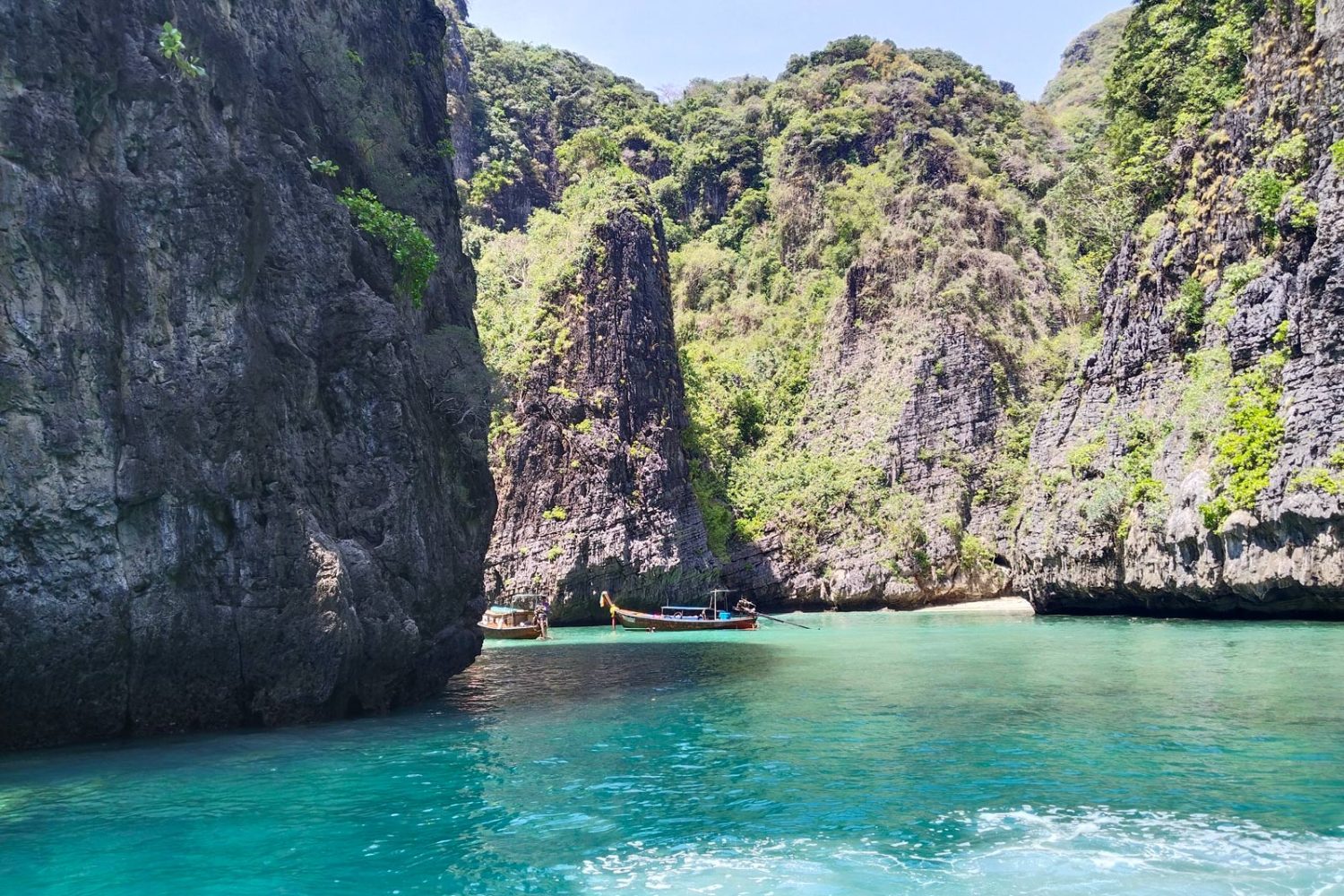 Avoiding Crowds When Visiting Phi Phi Island - Phuket sail tours - best uncrowded boat trips from phuket