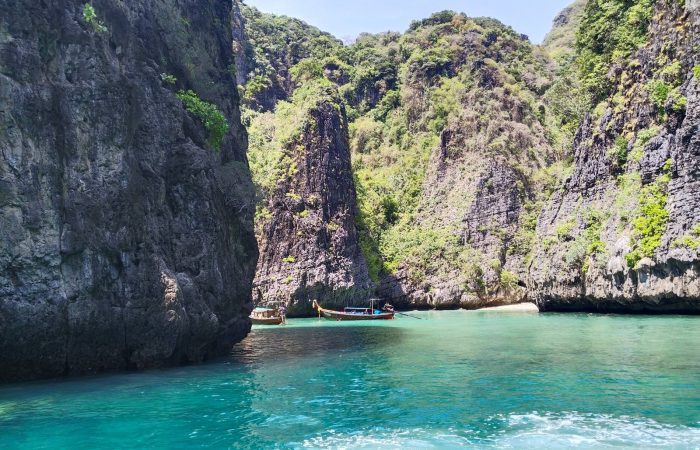 Avoiding Crowds When Visiting Phi Phi Island - Phuket sail tours - best uncrowded boat trips from phuket