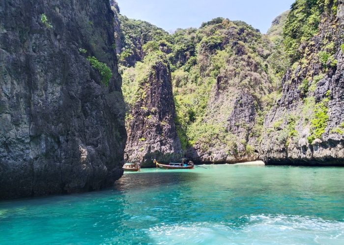 Avoiding Crowds When Visiting Phi Phi Island - Phuket sail tours - best uncrowded boat trips from phuket